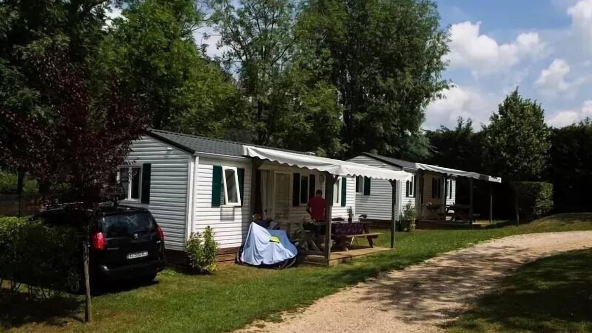 Meyrueis House | Camping le Jardin des Cévennes* - Mobile home Bermuda 4 rooms 6 people
