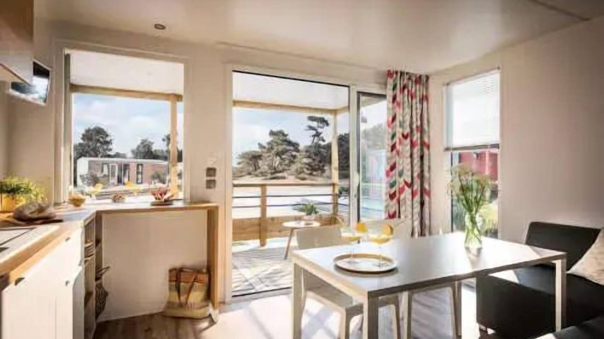 Nevez House | Camping Le Raguenès Plage* - Mobile home Living 3 rooms 4 people