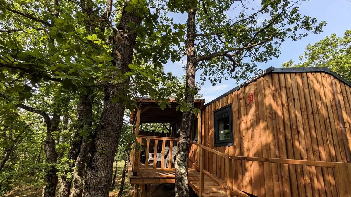 Belloc House | Camping le Roc del Rey* - Mobile home cabin for 4 people