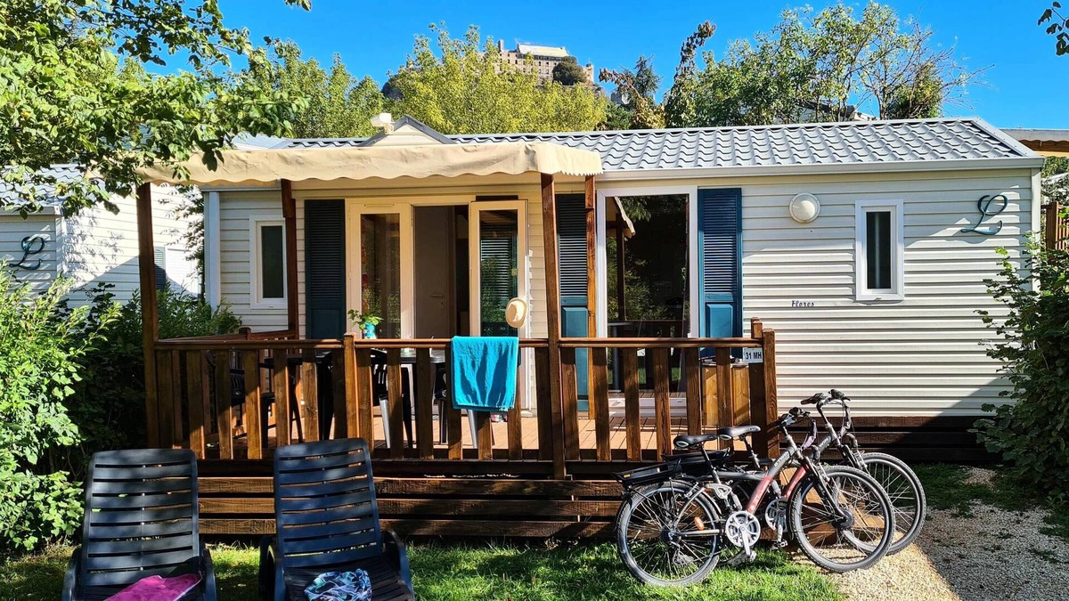 Severac-d'Aveyron House | Camping les Calquieres**** - Mobile home Sunny 3 rooms 4 people