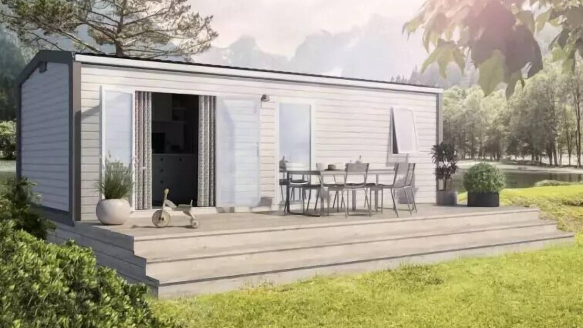 Saint-Satur House | Camping Les Portes de Sancerre*** - Mobile home Riviera Suite 3 Rooms 4 People