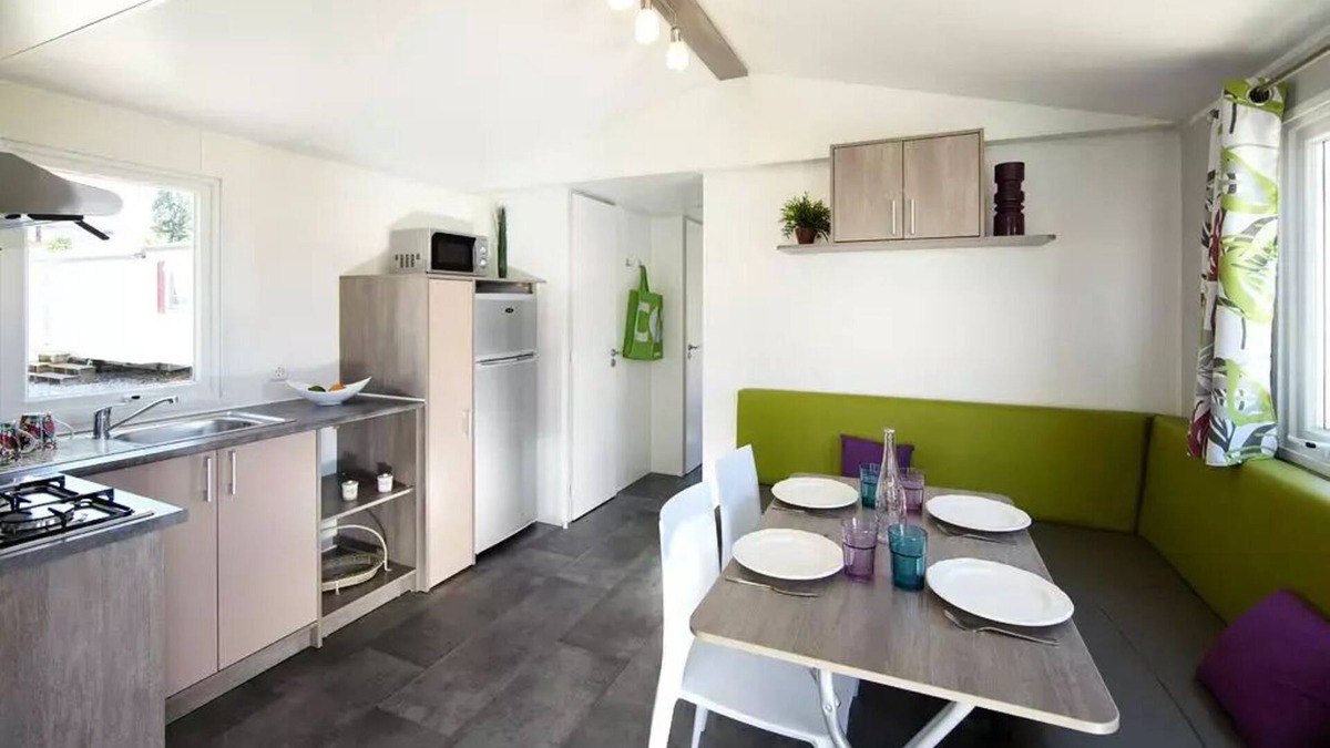 Pont-de-Salars House | Camping Les Terrasses du Lac* - 3-room mobile home for 4/6 people