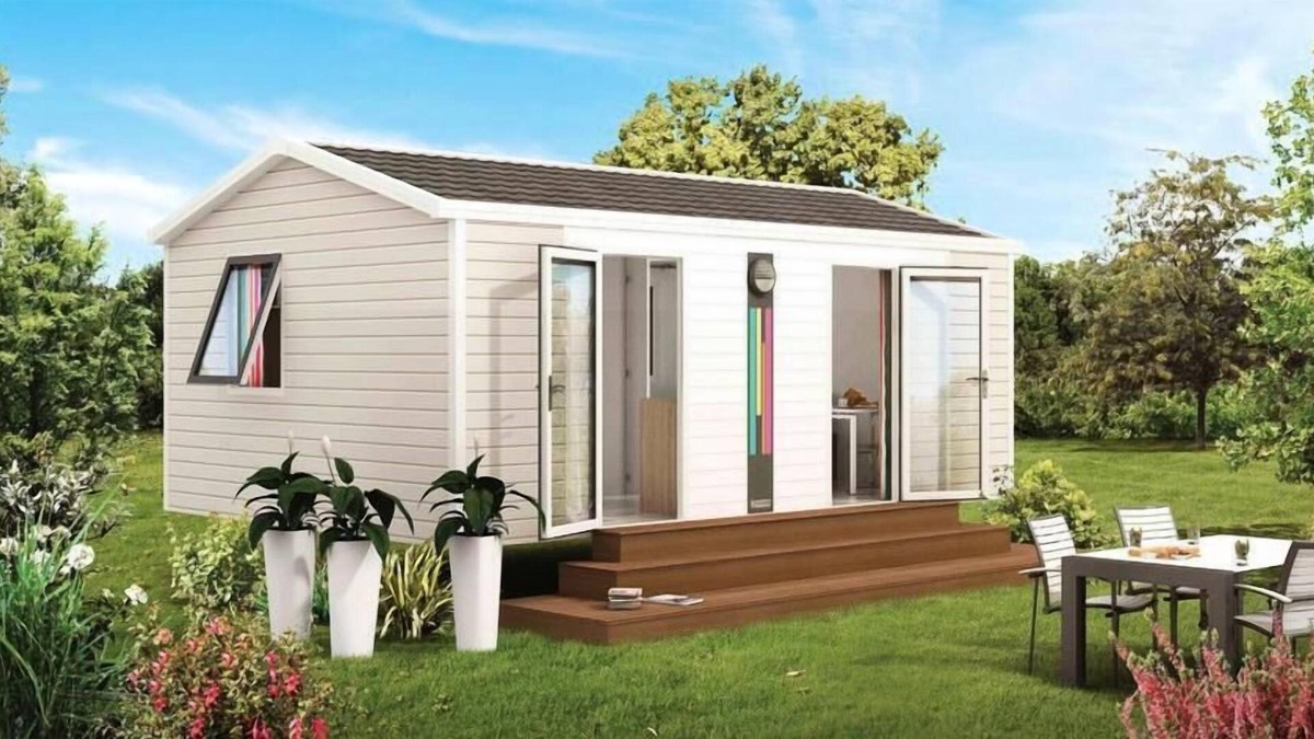 Savignac-les-Ormeaux House | Camping Paradis La Marmotte** - Mobile Home Bahia Solo Modulo 2 Rooms 2 People