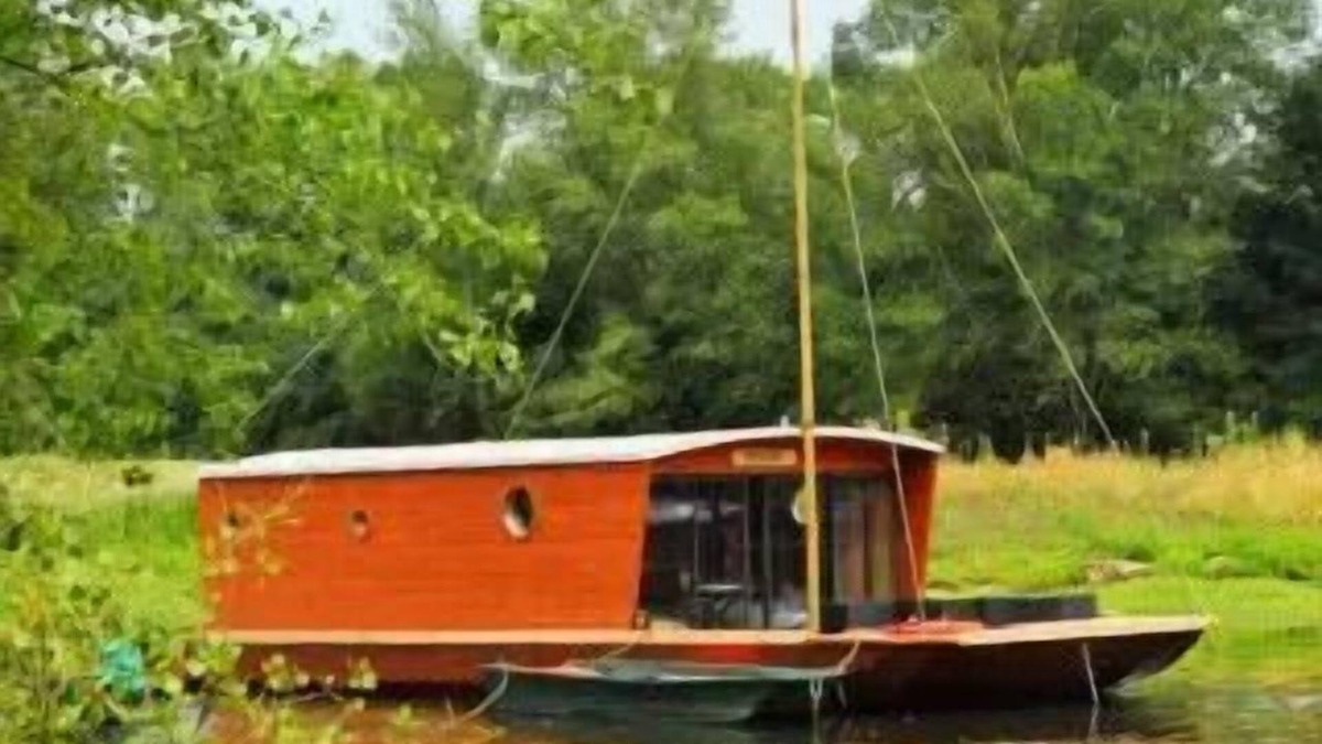 Auphelle House | Camping Paradis les 2 Îles - Lodge Boat 2 rooms 2/3 people