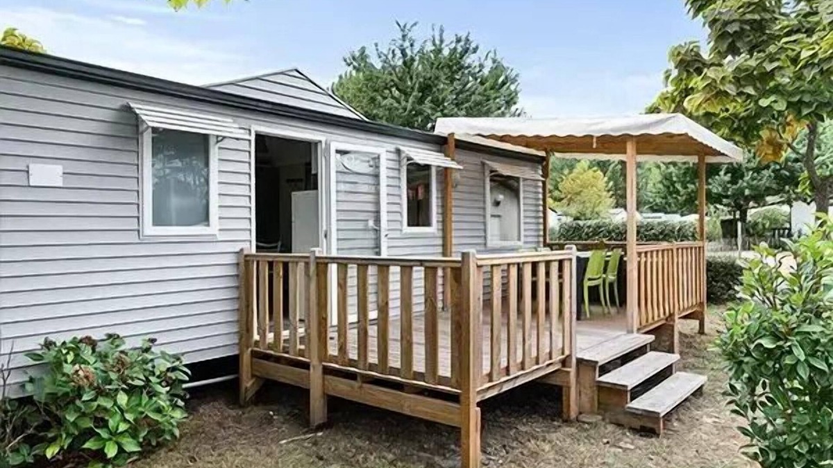 Nages House | Camping Rieumontagné* - Classic 4-room mobile home for 6 people