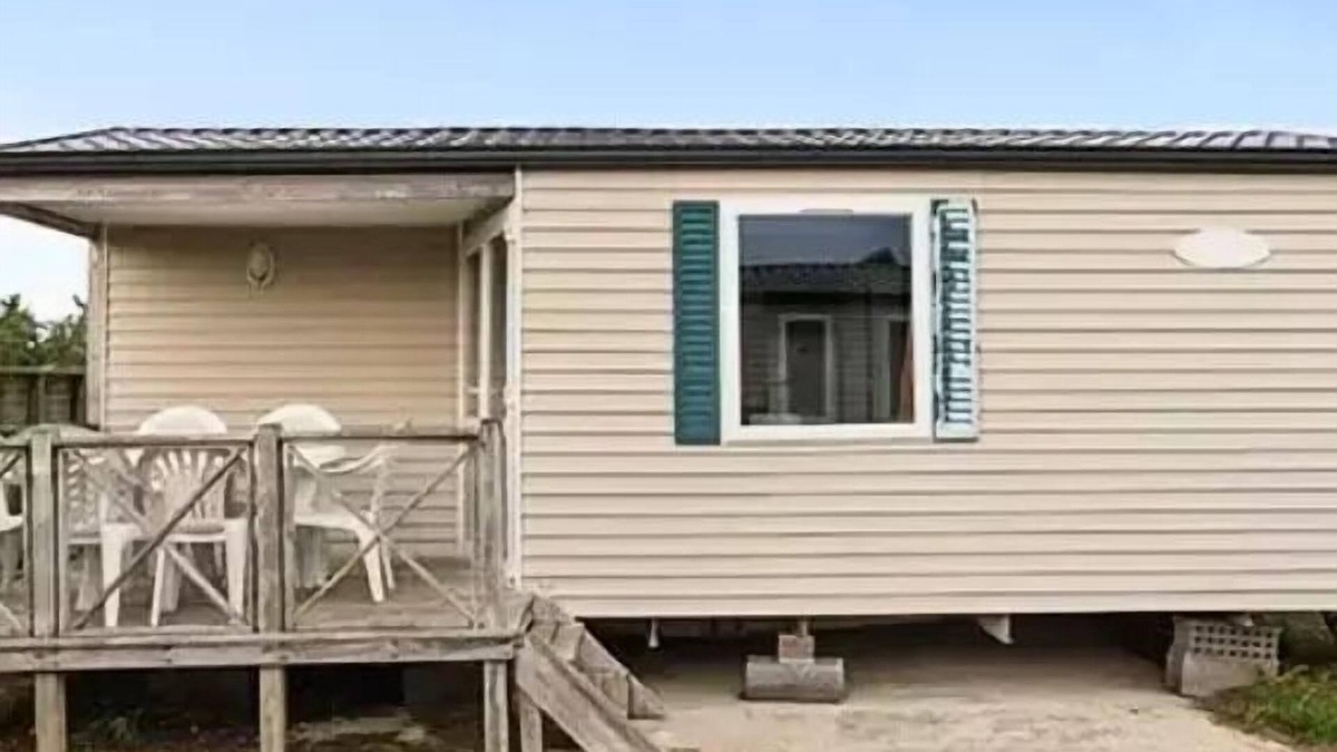 Nages House | Camping Rieumontagné* - Classic 3-room mobile home for 4/6 people