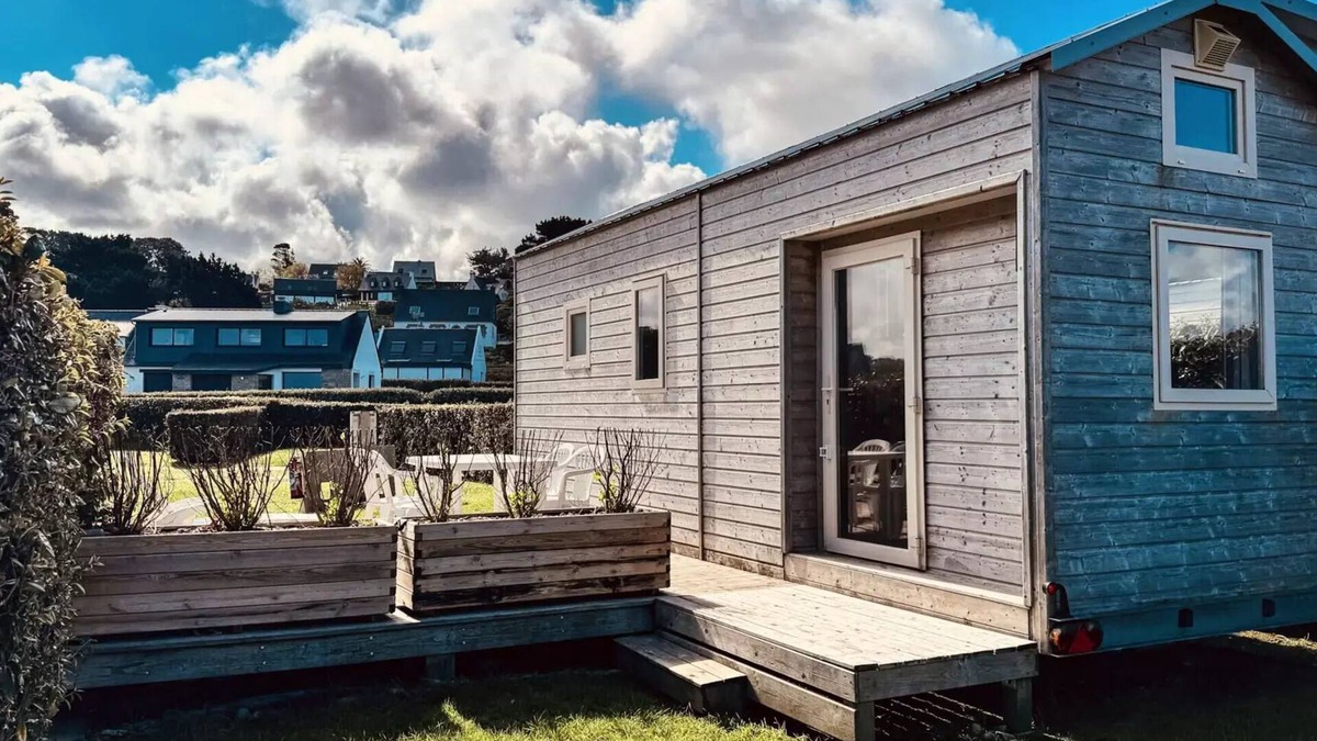 Trelevern House | Camping Seasonova Les 7 Iles * - TINY HOUSE - 2 Bedrooms 4 persons