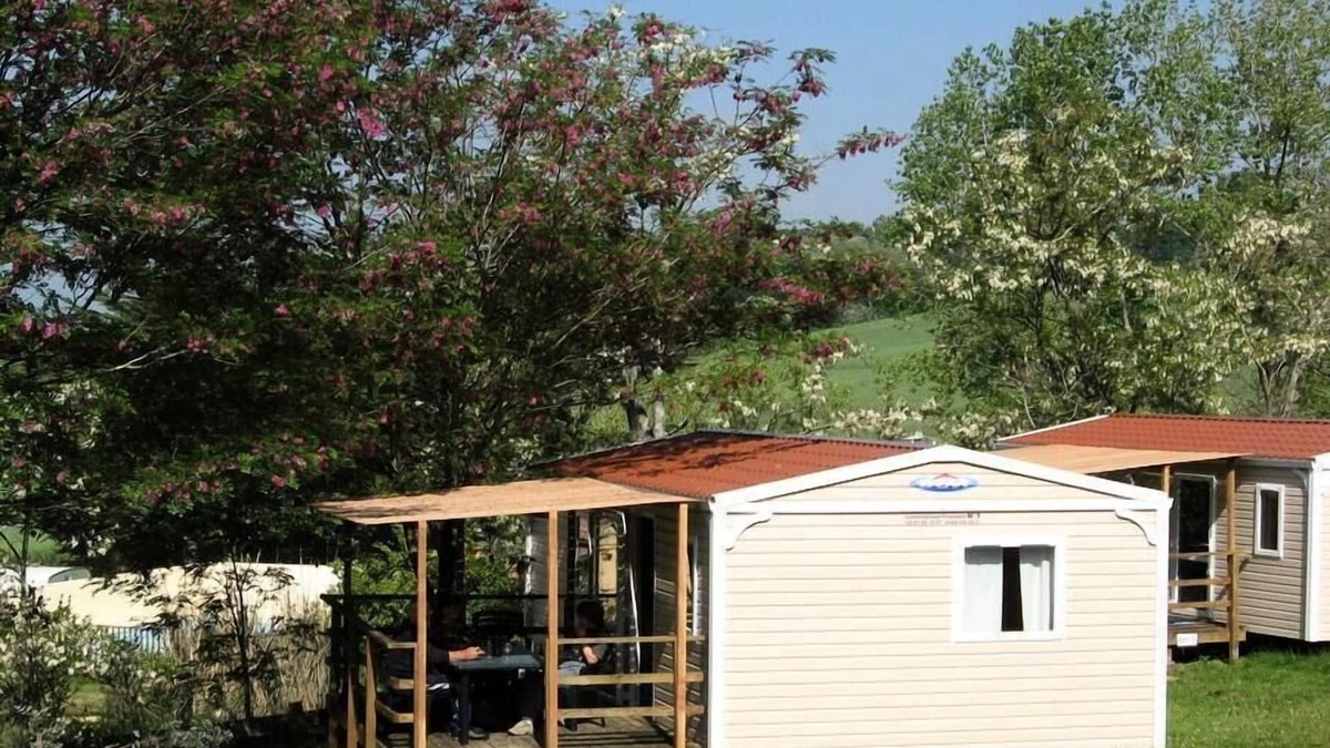 Marciac House | Campsite Du Lac *** - Mobil Home Confort Plus 3 Rooms 4 People