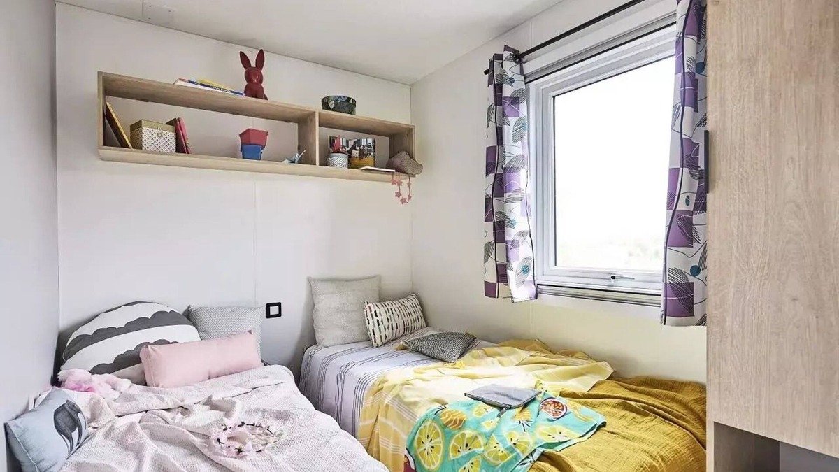 Guerande House | Campsite La Fontaine* - Luxury Mobile Home Lo77 3 rooms 4 people