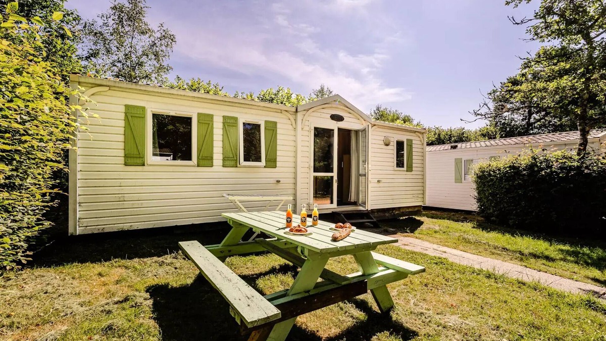 Kergonan House | Campsite La Rivière d'Argent * - Mobile home SUPER CORDELIA 32m2/3 bedrooms - without terrace 6 people