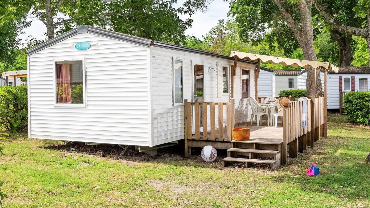 Les Mazures House | Campsite Le Lac des Vieilles Forges * - Classic 4-room mobile home for 6 people