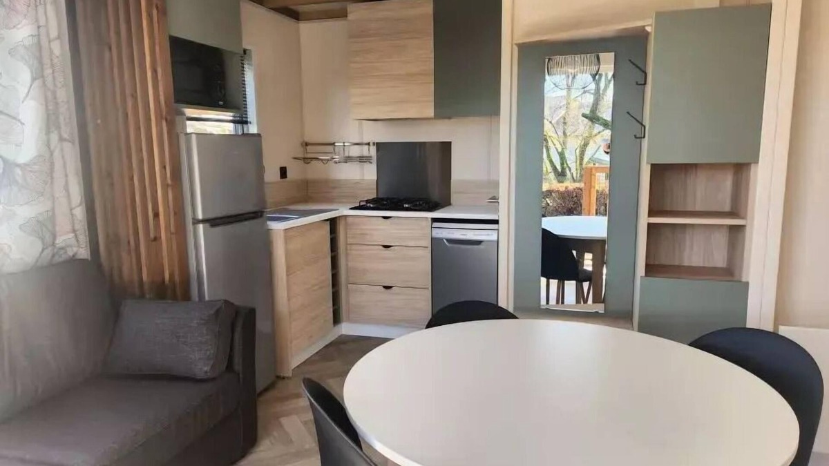 Patornay Ski Chalet | Campsite Le Moulin * - Chalet Cannelle 26.5m² - air-conditioned 4 people