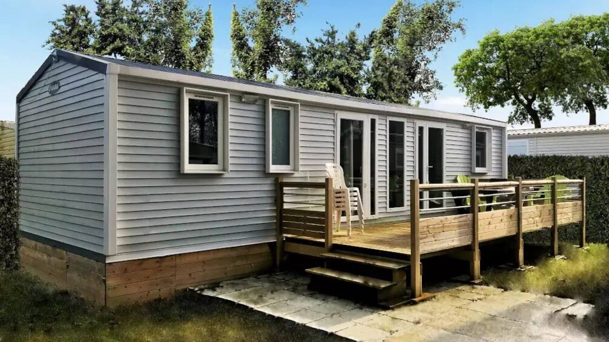 Saint-Leu-dEsserent House | Campsite Le Pré des Moines * - Mobile home JASMIN + 3 bedrooms 2 to 6 people - 2 pers. included in the tariff