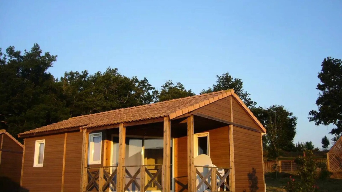 Razac-d'Eymet Ski Chalet | Campsite Les Chalets de Dordogne * - Chalet lake view 6 people