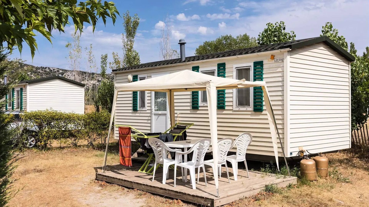 Torreilles-Plage House | Campsite Les Dunes* - Mobil-home Classic 3 rooms 4 people air conditioned