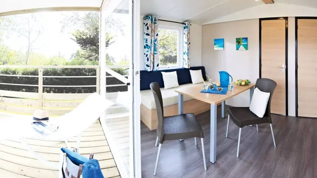 Pontorson House | Campsite Seasonova Haliotis * - Zen Cottage - 1 bedroom 2 people