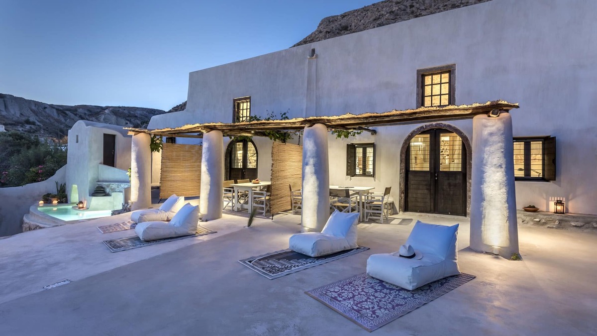 Emporio Villa | Canava Villas~Winery Estate @Medieval Village Santorini