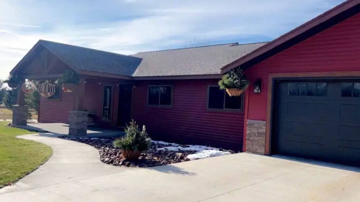 Medford House | Candy Red Country Home