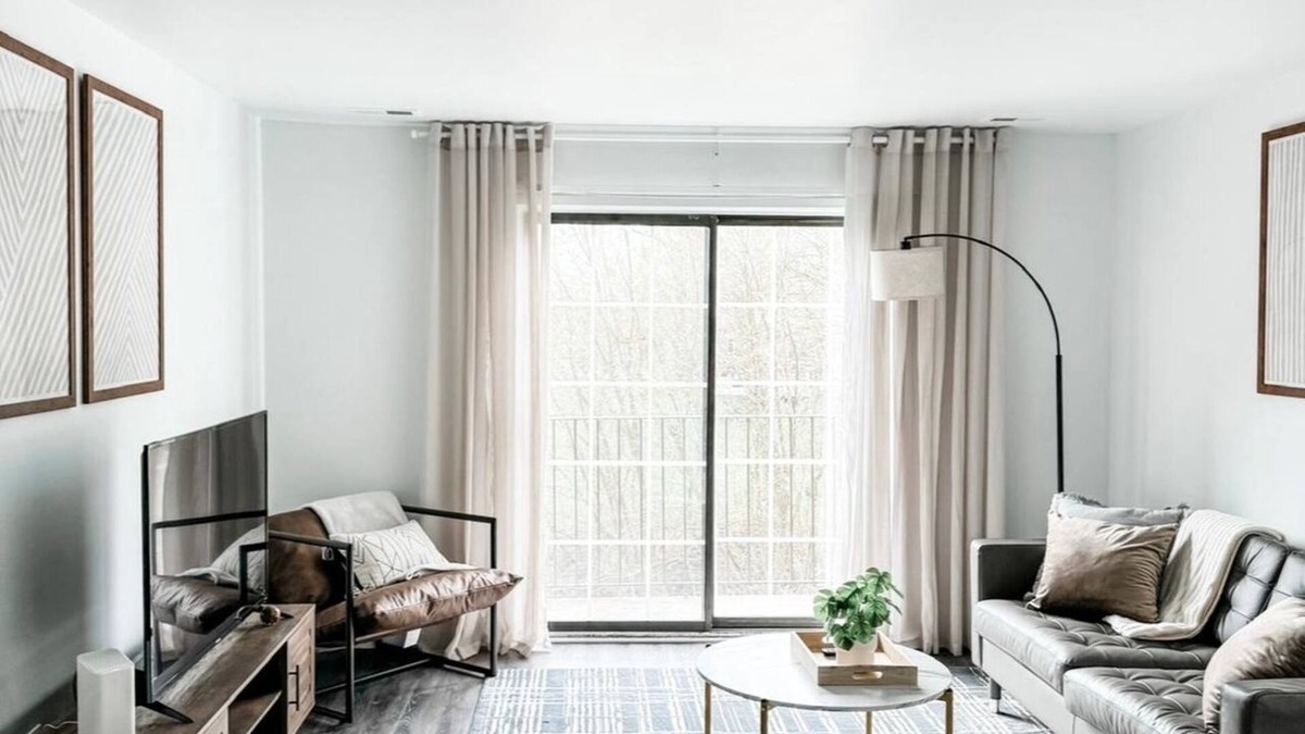 Canton Apartment | Canton Centrally Located - Pool, Gym, Playscape, Balcony Overlooking River