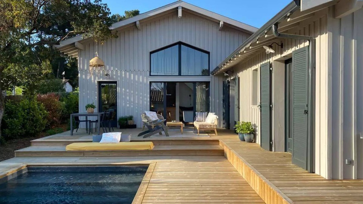 Claouey House | Cap Ferret. Adorable Villa pool view 200 m from the beach
