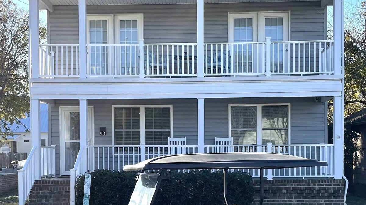 Cape Charles House | Cape Escape-Short Walk to Beach, Pet Friendly, Fenced Yard & Optional GC Rental