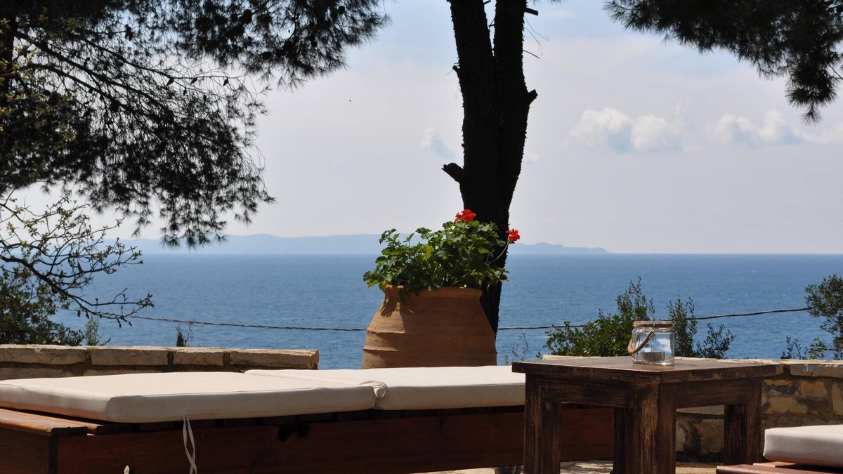 Sivota Villa | Captain Mike's Villa II: Traditional Villa -Magnificent View