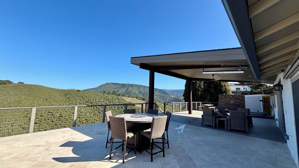 Carmel House | Carmel home w massive deck, ocean&valley views. Strategic mid valley location.