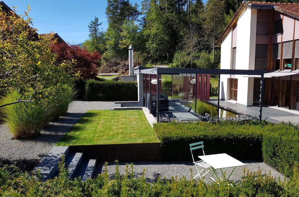 Valendas Apartment | Carrera - Ferienhaus mit Traumgarten (120m2) für max. 2 Personen
