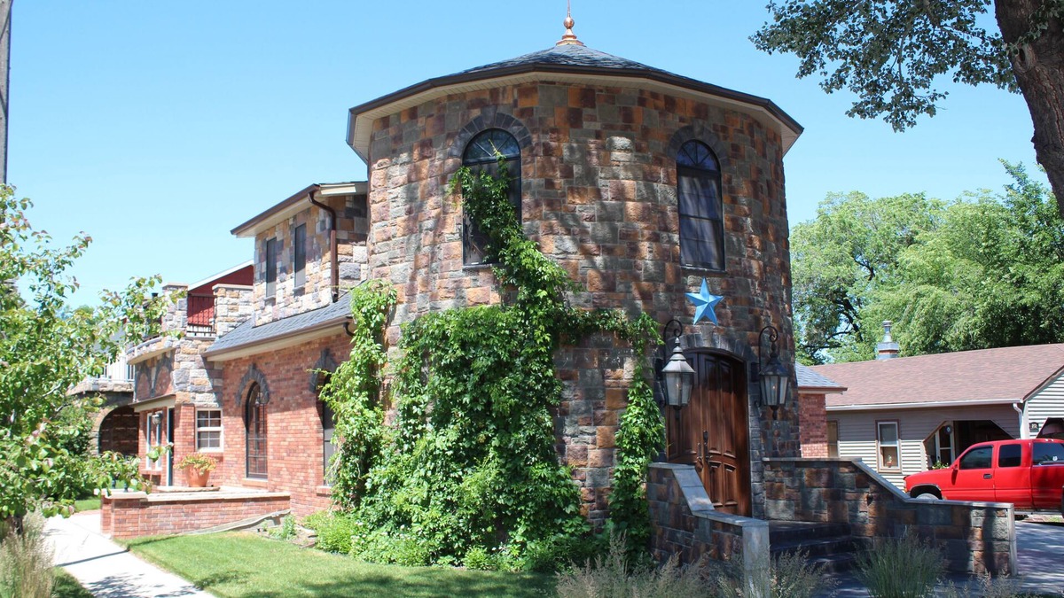 Gillette House | Carter house : 100 year old house with a remodeled castle inspired feel.