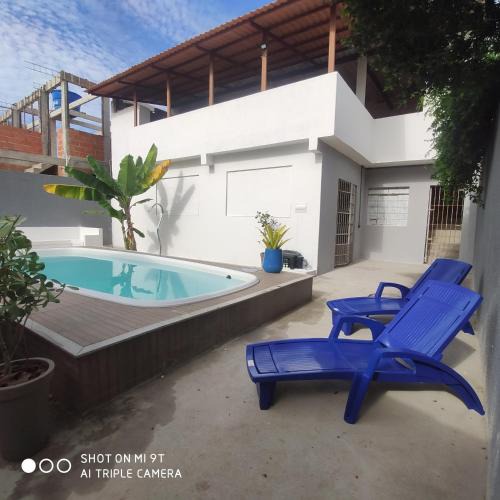 Bairro das Laranjeiras House | Casa Índigo- Piscina e Praia em Jacaraípe - 11 hospedes