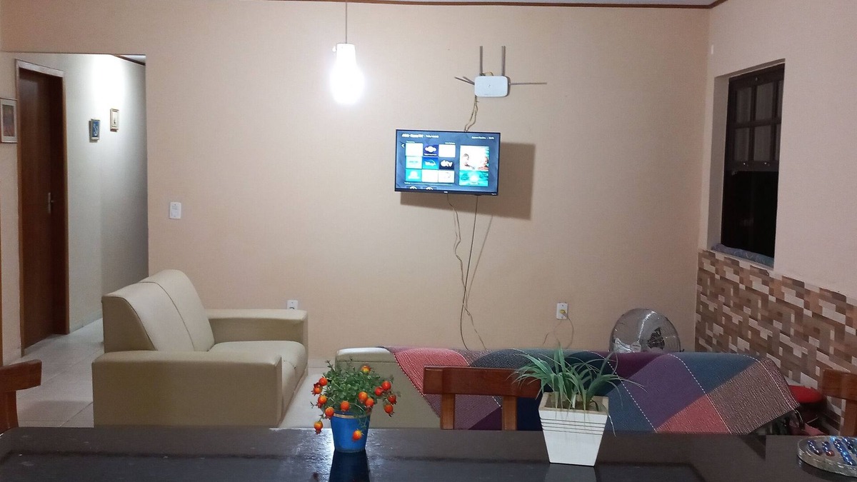 Jabaquara House | Casa 3 Quartos Para Famílias, Próximo da Praia e com ar Condicionado