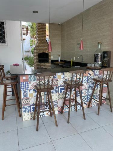 Capim Macio Villa | Casa a 3 km da praia de Ponta Negra