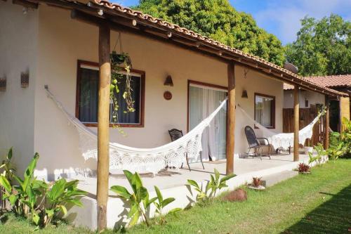 Cumuruxatiba House | Casa a 4 minutos a pé da praia com 3 quartos climatizados