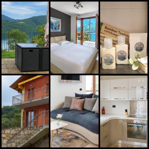 Brolo Apartment | Casa A&E - Panoramic Lake Orta Views