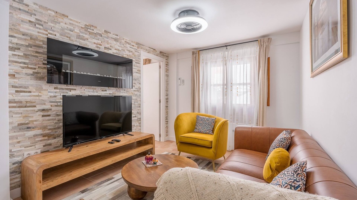San Pedro Apartment | Casa al Andalus: Chic, Serene & Posh City Center Pad with WiFi and air conditioning!