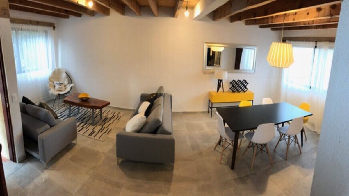 Centro Villa | Casa Amarilla en el centro de Tequisquiapan para 6 personas