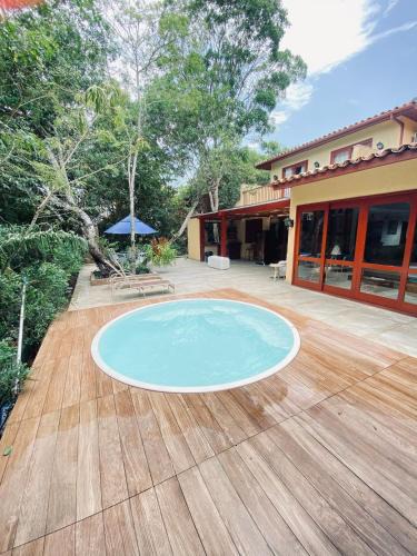 Praia Rasa House | Casa ampla em condomínio fechado com área de lazer completa