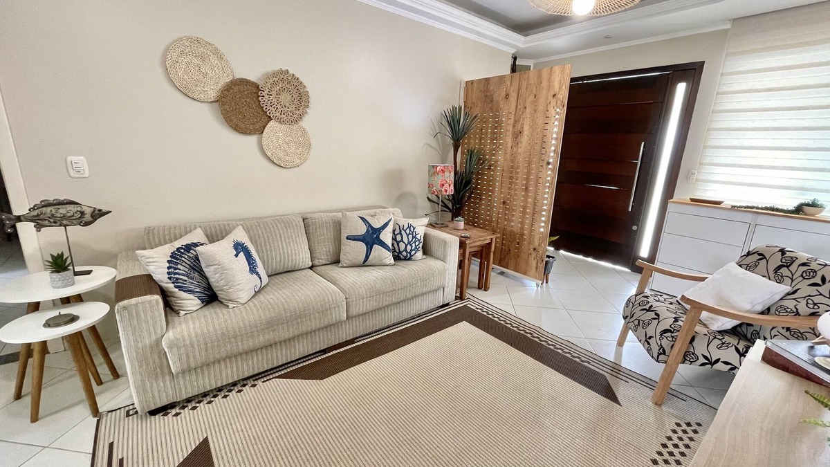 Arroio do Sal House | Casa Berti - High standard, 3 bedrooms, air conditioning, 250m from the beach