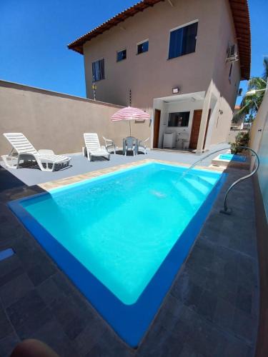 Estancia Monazetoca House | Casa Climatizada com Piscina em Jacaraipe