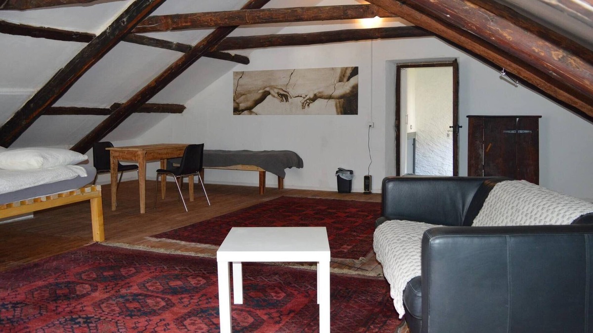 Cavergno Apartment | Casa Coerente Cavergo attic room