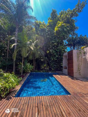 Itaquanduba House | Casa com cachoeira e praia a 50m no Engenho d’Água