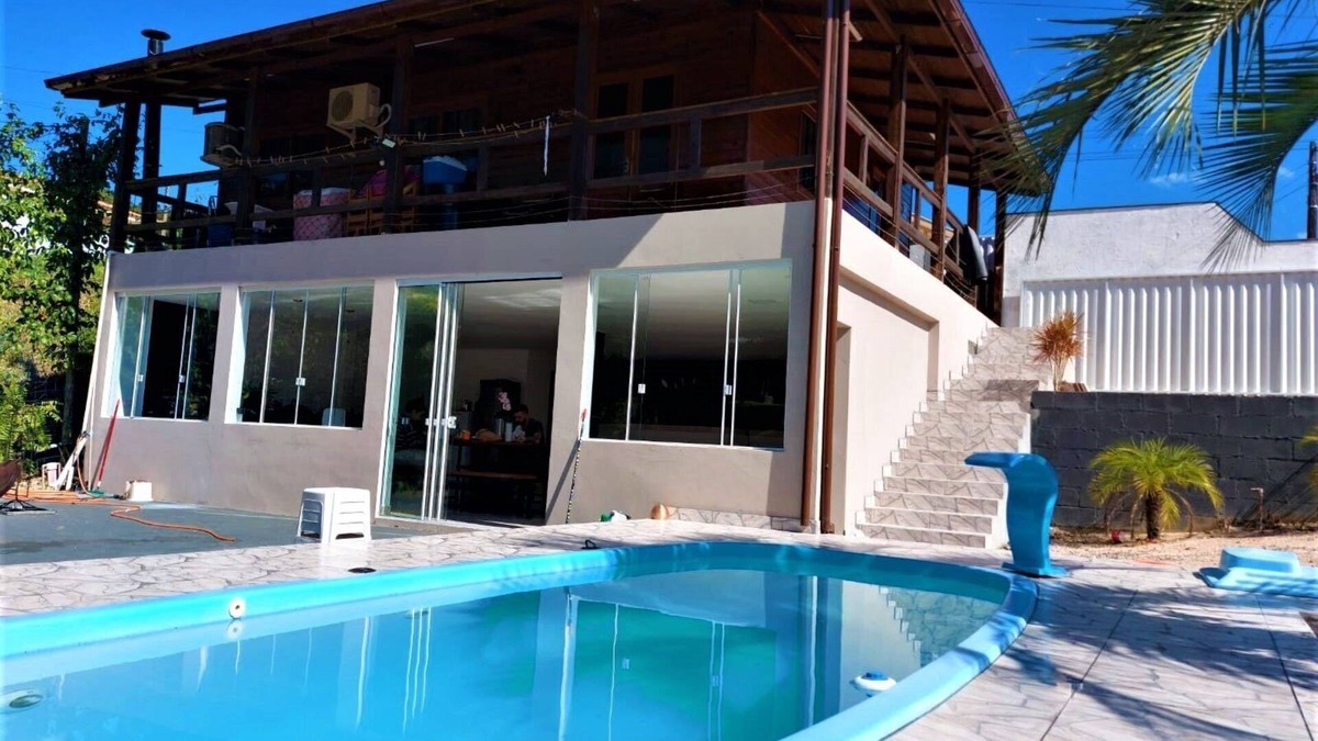 Governador Celso Ramos House | Casa com Piscina em Gov Celso Ramos - SC