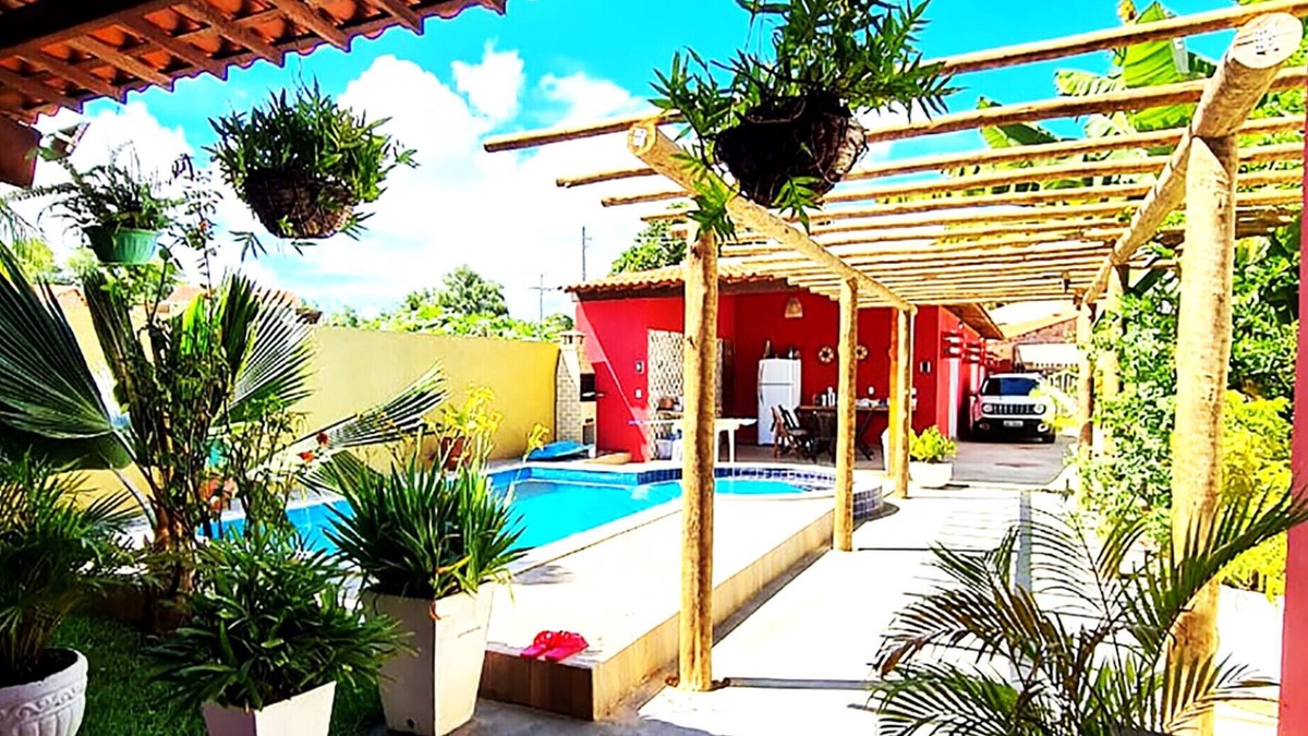 Porto de Pedras House | Casa com Wi-Fi e lazer em Porto de Pedras - AL