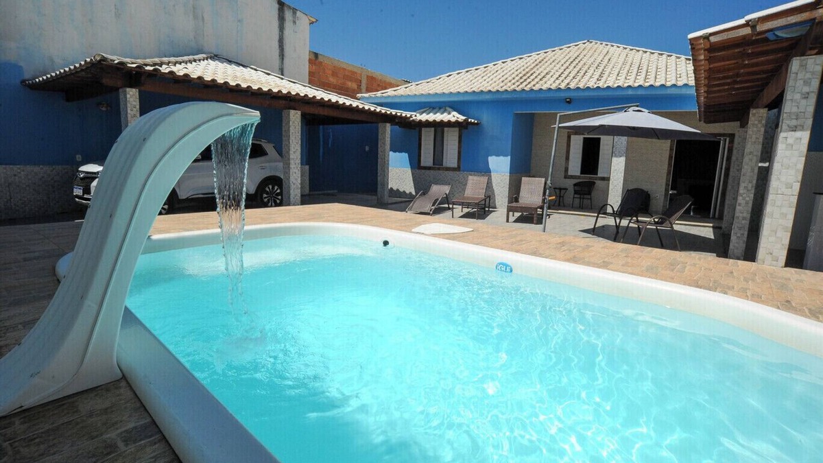 Araruama House | Casa confortável com WiFi, piscina e churrasqueira