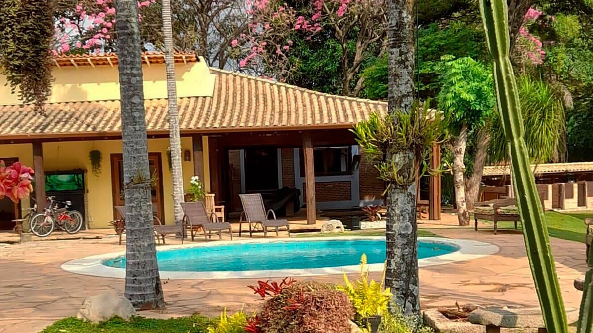 Indaiatuba House | Casa de Campo c Piscina e lazer em Indaiatuba/SP