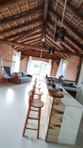 Tijucas Cabin | casa de campo Chalé bela vista