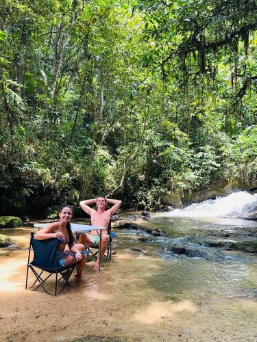 Alto Gasparinho House | Casa de campo com cachoeira no quintal