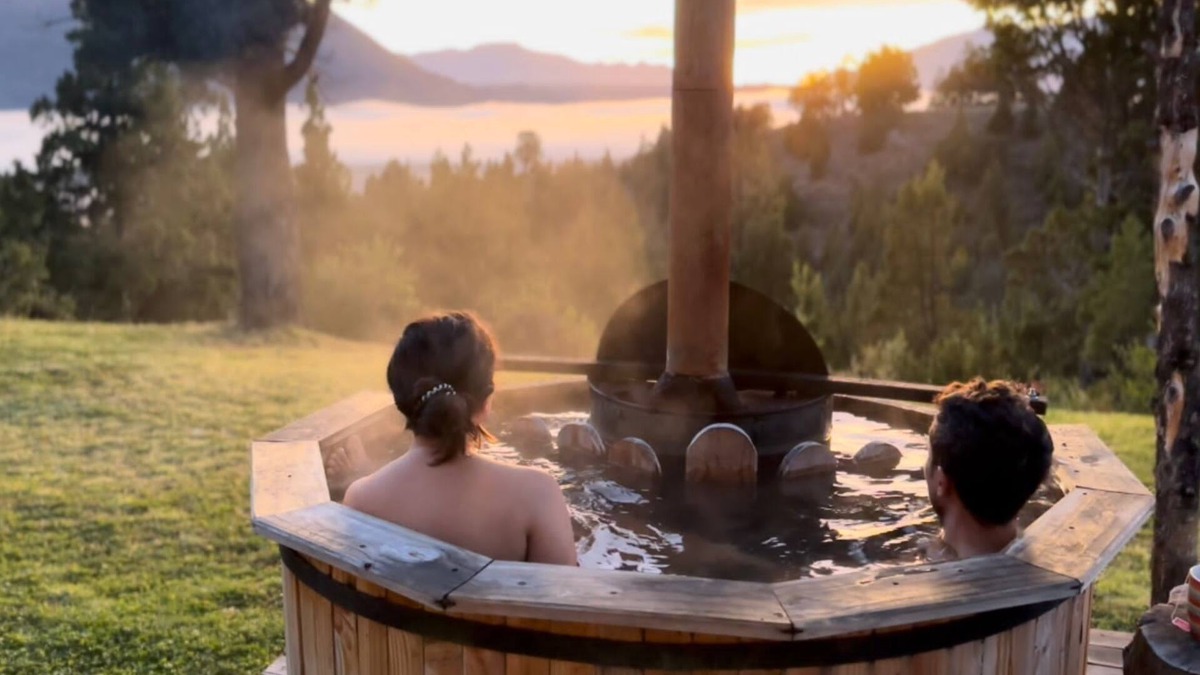 Los Alerces National Park Cabin | Casa de Campo con Tina de Agua Caliente en Trevelin