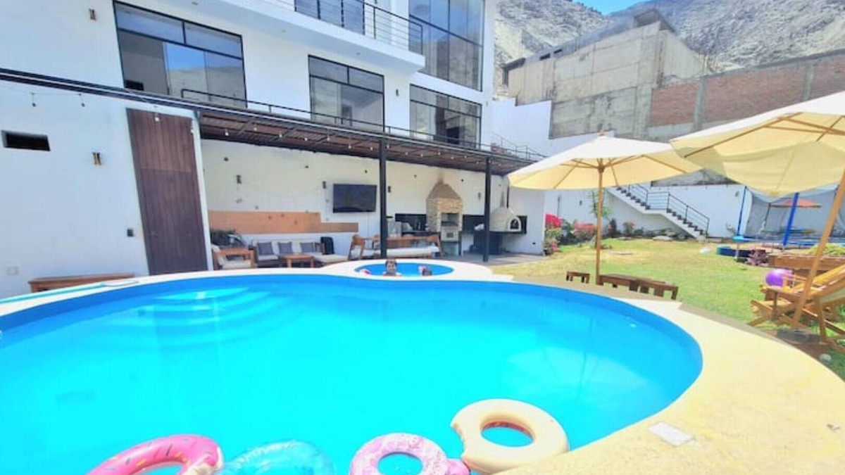 El Agustino House | Casa de Campo Estreno 22 Camas 8 Habitaciones