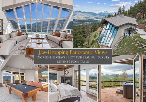 Windcliff Estates House | Casa de Cristal-Epic Views-HotTub-Sauna-Sleeps 10-Luxury Linens-Stocked Kitchen
